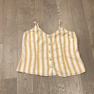 Dynamite Striped Crop Top